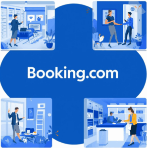 Booking.com : un canal clé pour les conciergeries de location courte durée
